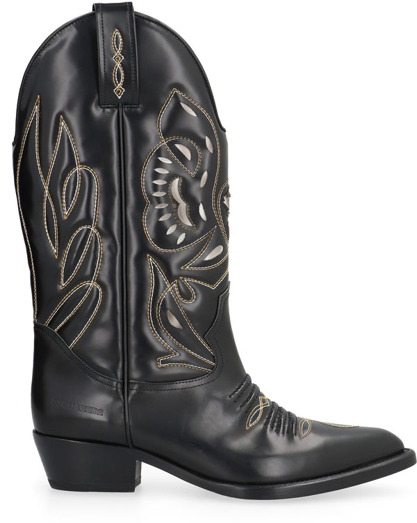Western-style boots-1
